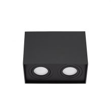 CHLOE DUO 2XGU10 IP20 RECTANGLE Fekete Szabályozott szem