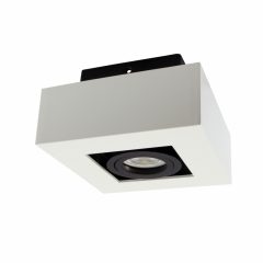   MIRORA GU10 Süllyesztett GU10 250V IP20 145X145X85MM Fehér Fekete Négyzet Szabályozott szem