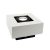  MIRORA GU10 Süllyesztett GU10 250V IP20 145X145X85MM Fehér Fekete Négyzet Szabályozott szem
