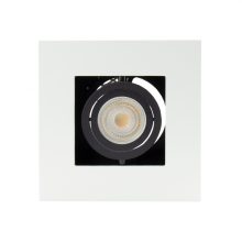 MIRORA GU10 Süllyesztett GU10 250V IP20 145X145X85MM Fehér Fekete Négyzet Szabályozott szem