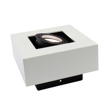 MIRORA GU10 Süllyesztett GU10 250V IP20 145X145X85MM Fehér Fekete Négyzet Szabályozott szem