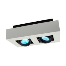 MIRORA GU10 X2 Süllyesztett GU10 250V IP20 255X145X85MM Fehér Fekete RECTANGLE Szabályozott szem