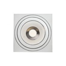 MIRORA AR111 Süllyesztett GU10 250V IP20 145X145X85MM Fehér Négyzet Szabályozott szem