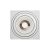   MIRORA AR111 Süllyesztett GU10 250V IP20 145X145X85MM Fehér Négyzet Szabályozott szem