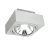   MIRORA AR111 Süllyesztett GU10 250V IP20 145X145X85MM Fehér Négyzet Szabályozott szem