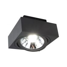 MIRORA AR111 Süllyesztett GU10 250V IP20 145X145X85MM Fekete Négyzet Szabályozott szem