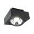   MIRORA AR111 Süllyesztett GU10 250V IP20 145X145X85MM Fekete Négyzet Szabályozott szem