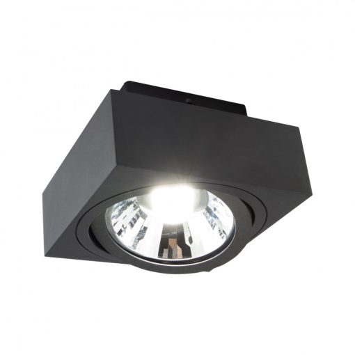 MIRORA AR111 Süllyesztett GU10 250V IP20 145X145X85MM Fekete Négyzet Szabályozott szem
