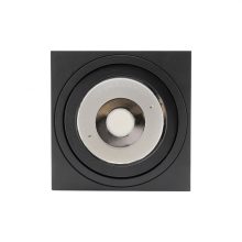 MIRORA AR111 Süllyesztett GU10 250V IP20 145X145X85MM Fekete Négyzet Szabályozott szem
