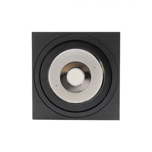 MIRORA AR111 Süllyesztett GU10 250V IP20 145X145X85MM Fekete Négyzet Szabályozott szem
