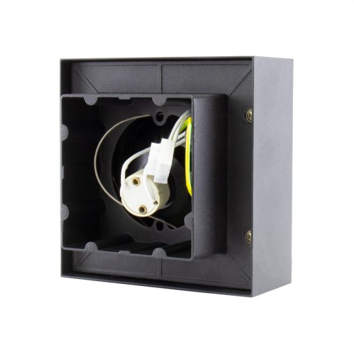MIRORA AR111 Süllyesztett GU10 250V IP20 145X145X85MM Fekete Négyzet Szabályozott szem