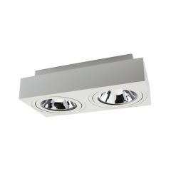   MIRORA AR111 X2 Süllyesztett GU10 250V IP20 293X145X85MM Fehér RECTANGLE Szabályozott szem