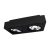   MIRORA AR111 X2 Süllyesztett GU10 250V IP20 293X145X85MM Fekete RECTANGLE Szabályozott szem