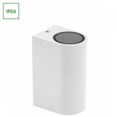   PARETE GU10 X2 KÉTIRÁNYÚ  250V IP54 150 X 73 X 95MM Fehér