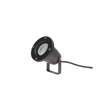 FLORI GU10 ALU 250V IP65 98X145MM Fekete SPIKE, REGUÉvED