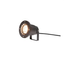 FLORI GU10 ALU RAY 250V IP65 98X160MM Fekete SPIKE, REGUÉvED