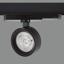 Mako Track light 3843/9 Textured Black, LED COB 20W 3000K 1875lm, CRI90 CL.II, Integrated LED, Adjustable