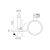   Morgan Track light 3846/19 Textured Black, LED 18W 3000K 1600lm, CRI90 CL.I, Integrated LED