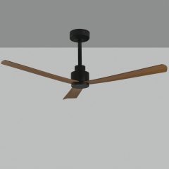   Gregal Ceiling Fan 2520/52 Black/Walnut, MOTOR DC 35W, CL.I, Remote control