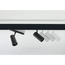 SYSTEM SHIFT - SPOT S track lámpa 35x140x178mm 6W 24fok Fekete 5 év Garancia