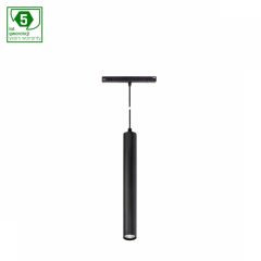   SYSTEM SHIFT - HANGIT Függesztett track lámpa 40x297 (935mm Kábel) 12W 25fok Fekete 5 év Garancia