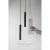   SYSTEM SHIFT - HANGIT Függesztett track lámpa 40x297 (935mm Kábel) 12W 25fok Fekete 5 év Garancia