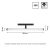   SYSTEM SHIFT - BEAM track lámpa 28x400x75mm 12W 150fok Fekete 5 év Garancia