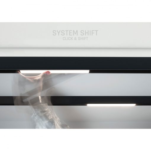 SYSTEM SHIFT - LINE L track lámpa 902x23x42mm 22W 100fok Fekete 5 év Garancia
