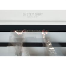 SYSTEM SHIFT - GRID S track lámpa 204x23x42mm 12W 35fok Fekete 5 év Garancia