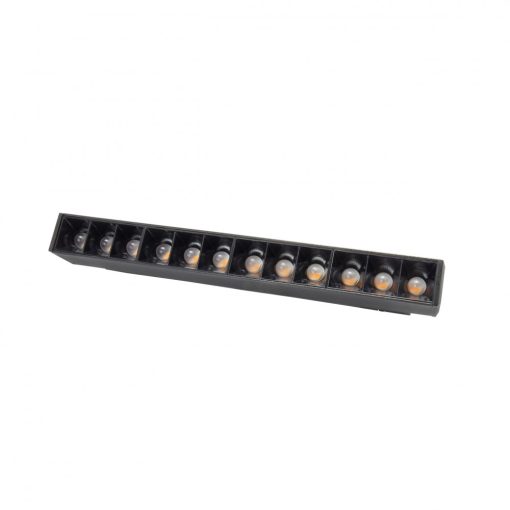 SYSTEM SHIFT - GRID S track lámpa 204x23x42mm 12W 35fok Fekete 5 év Garancia