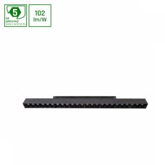   SYSTEM SHIFT - GRID L track lámpa 404x23x42mm 22W 35fok Fekete 5 év Garancia