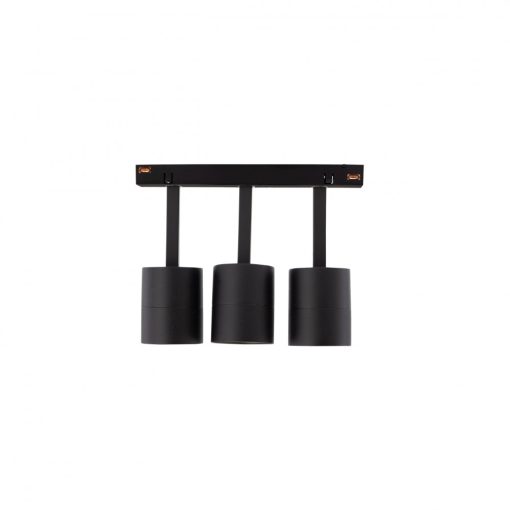 SYSTEM SHIFT - SPOT X3 track lámpa 123x38x95mm 10W 24fok Fekete 5 év Garancia