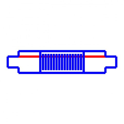 SPS 2 FLEXIBLE csatlakozó Fekete  SPECTRUM