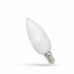 LED Gyertya C37 E-14 230V 6W NW SPECTRUM