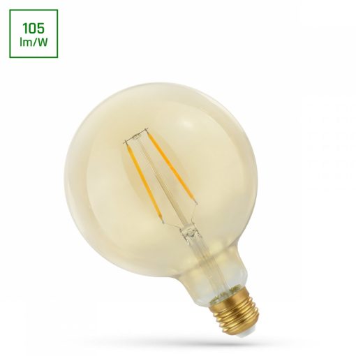 LED GLOB G125 E-27 230V 2W COG WW RETROSHINE SPECTRUM