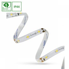   LED Szalag 5,6W 3528 60LED NW 5 Év 1m (Tekercs 5m) - .Szilikonos