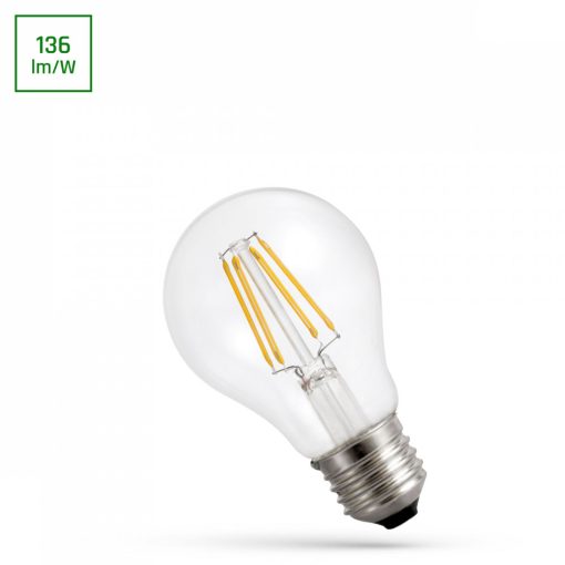 LED GLS A67 E-27 230V 11W COG WW Átlátszó SPECTRUM