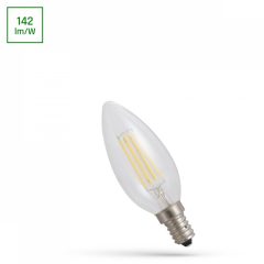 LED Gyertya C35 E-14 230V 6W COG WW Átlátszó SPECTRUM