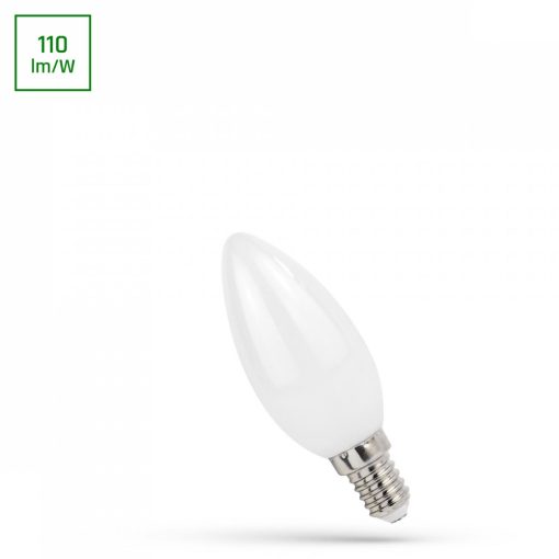 LED Gyertya C35 E-14 230V 1W COG NW Opál SPECTRUM