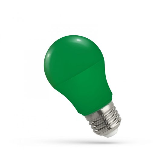 LED GLS A50 E-27 230V 4.9W Zöld SPECTRUM