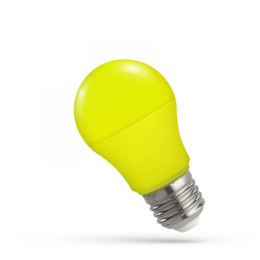 LED GLS A50 E-27 230V 4.9W Sárga SPECTRUM